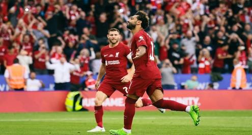 اللقب السابع.. صلاح يكمل دولاب بطولاته مع ليفربول بالدرع الخيرية